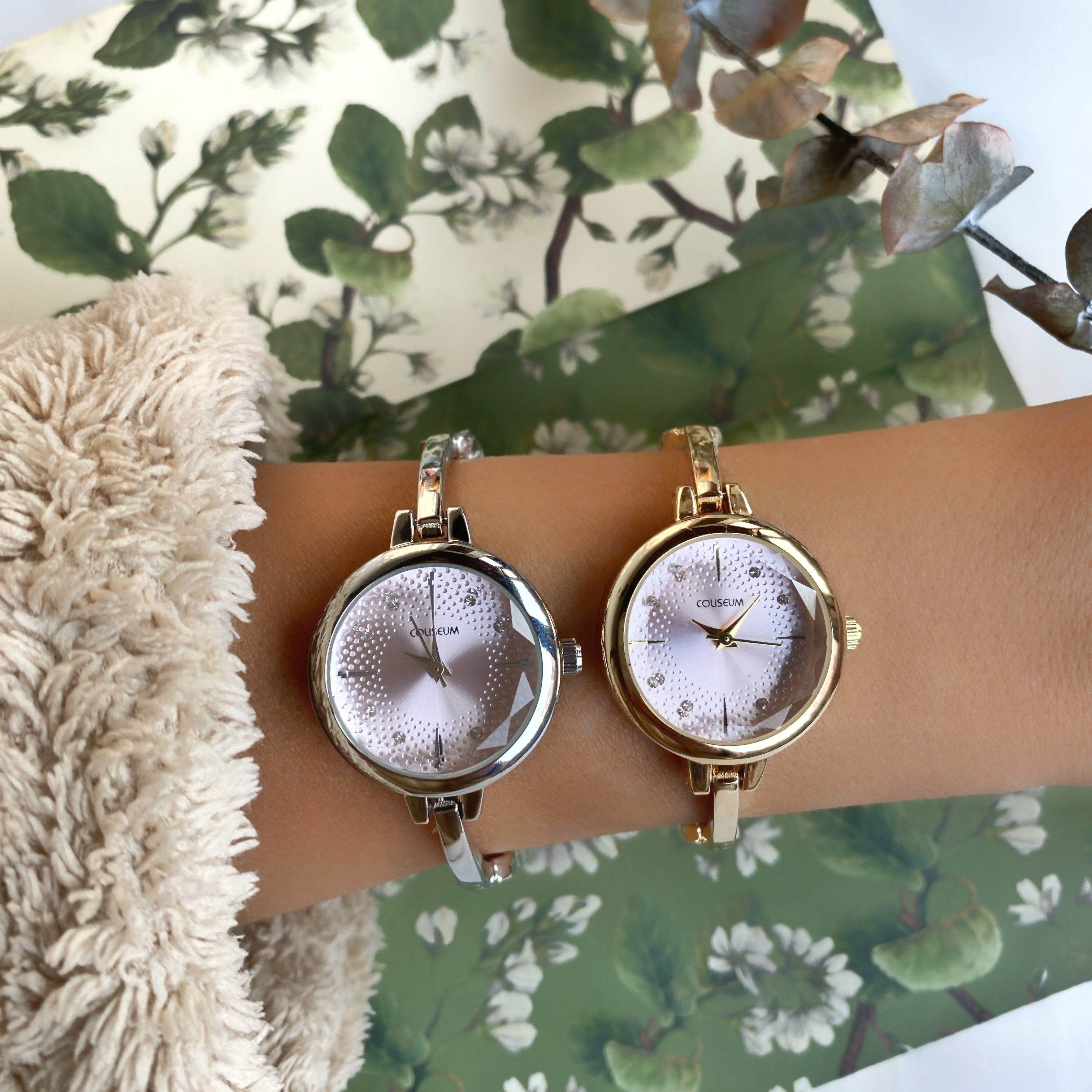 Pembe Kadran Vintage Saat
