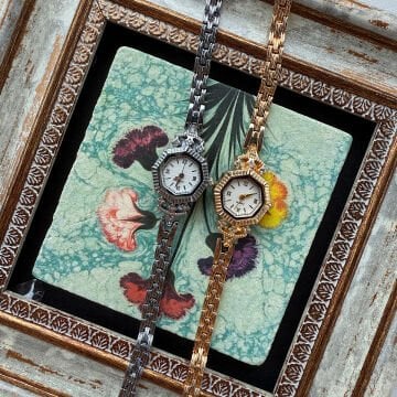 Vintage Tasarım Çerçeve Roma Rakamlı Saatler