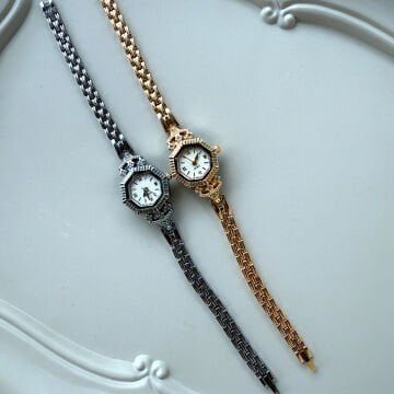 Vintage Tasarım Çerçeve Roma Rakamlı Saatler