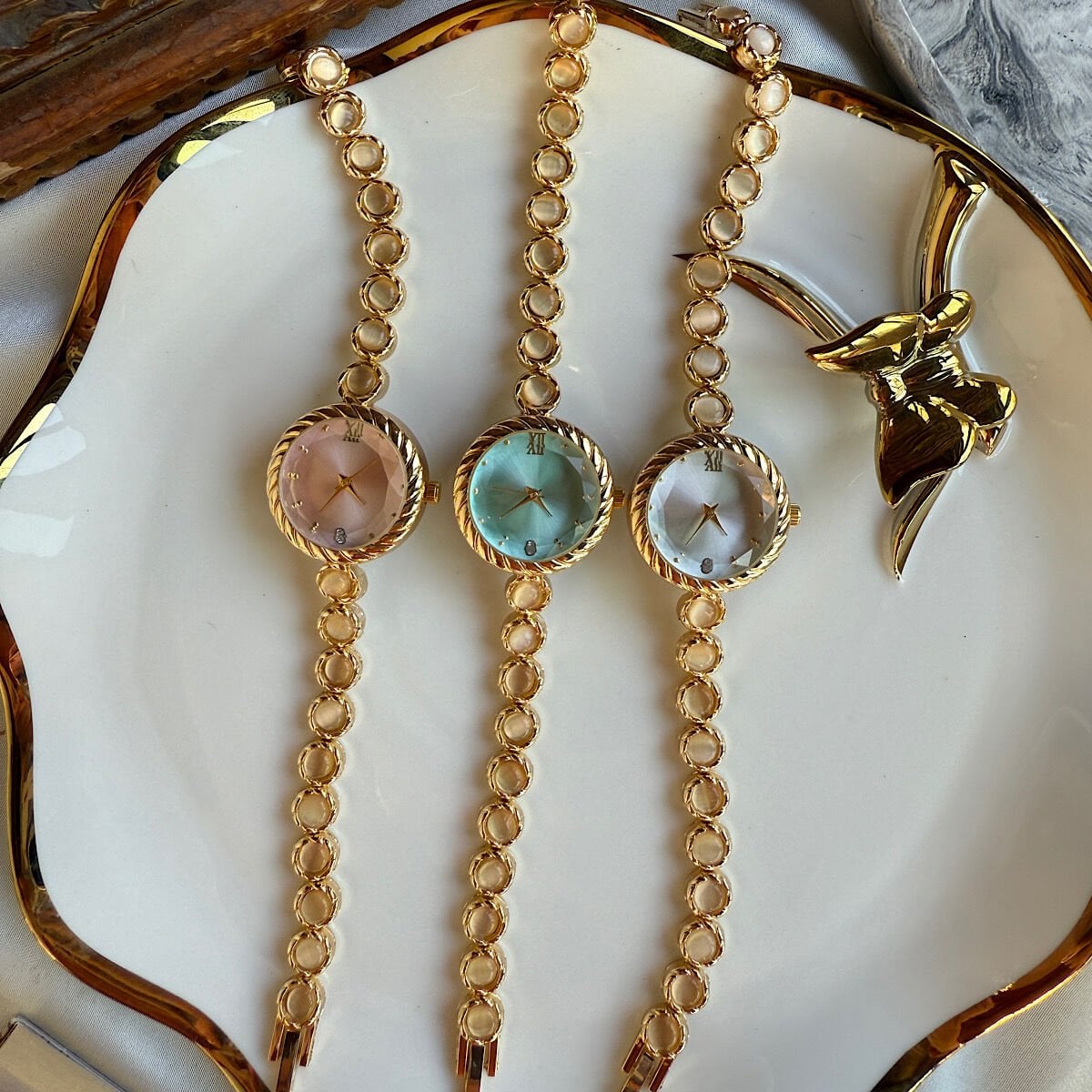 Vintage Taş Tasarım Saatler