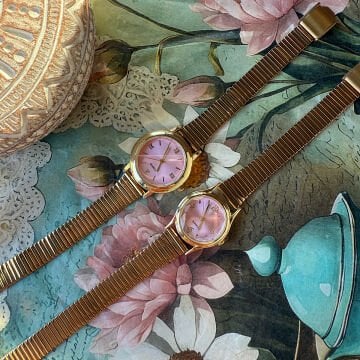 Renkli Kadran Tasarım Çelik Saatler