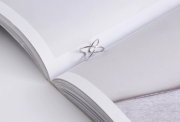 Çapraz Vintage Gümüş Yüzük