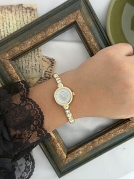 Kalp Parmak İzi Tasarım Saat