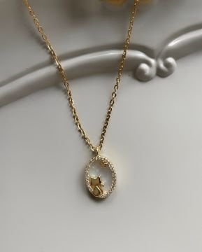 Lovely Cat Çelik Kolye