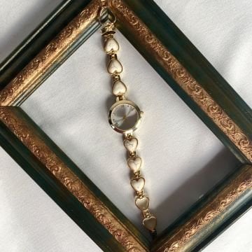 Kalp Tasarım Kordon Saat