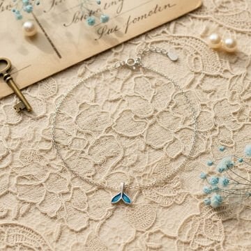 Blue Tail Gümüş Bileklik