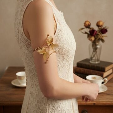 Kelebek Figürlü Tasarım Pazu Bilekliği