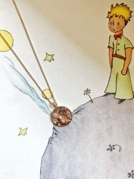 Küçük Prens ve Gül Tasarım Kolye
