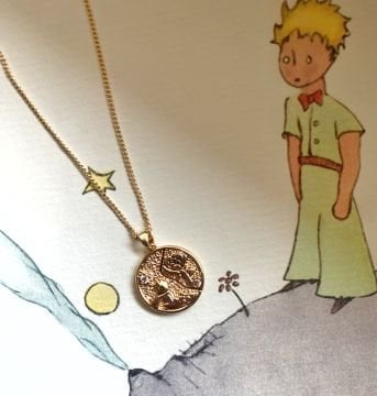 Küçük Prens ve Gül Tasarım Kolye