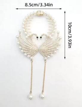 Pair of Swans Vintage Toka
