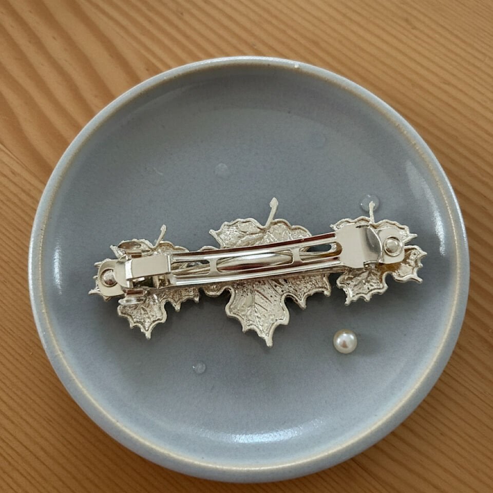 Vintage Yaprak Tasarım Toka