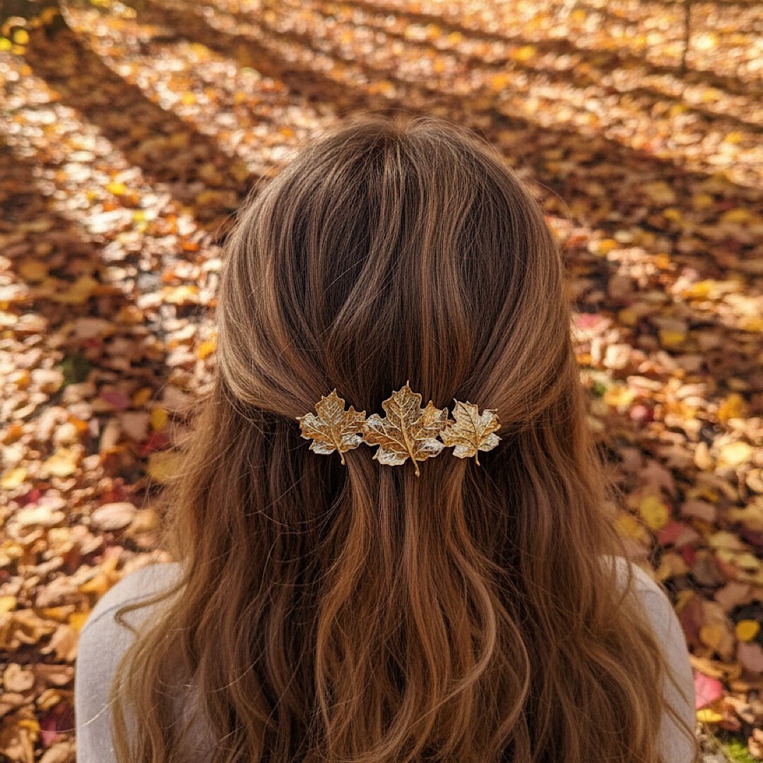 Vintage Yaprak Tasarım Toka