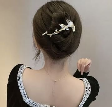 Taşlı Mabet Ağacı Yaprağı Toka