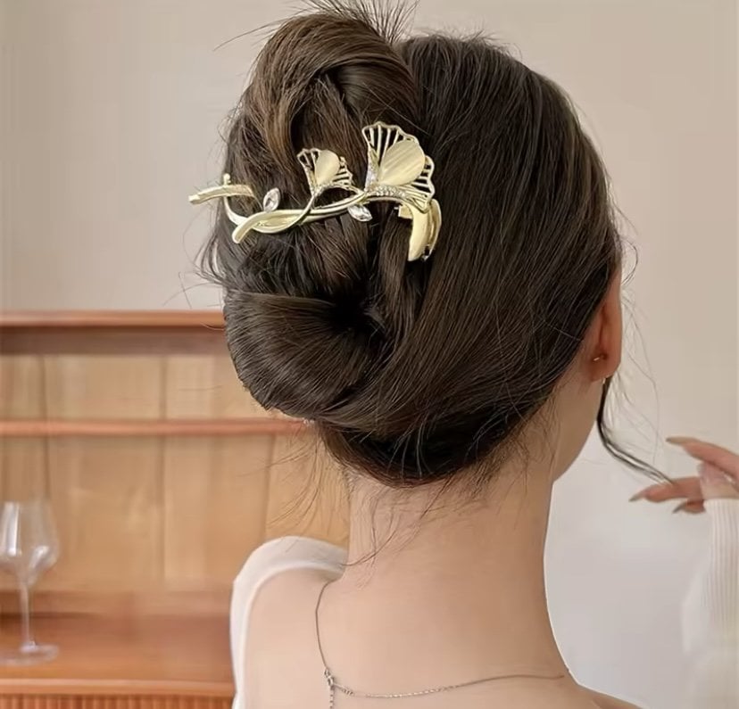 Taşlı Mabet Ağacı Yaprağı Toka