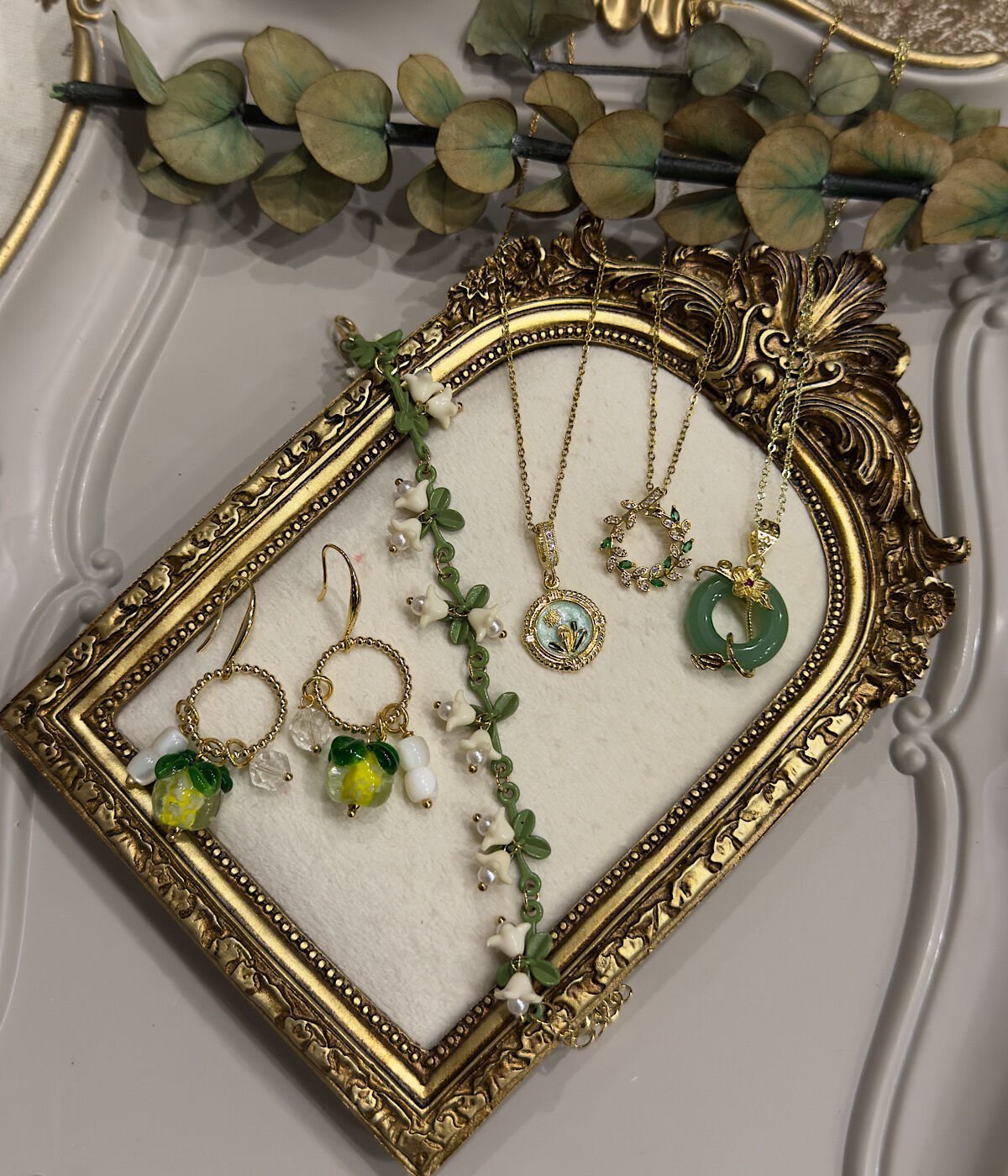 Sevgililer Günü Yeşil Temalı Hediye Kombini