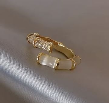 Bambu Tasarım Retro Yüzük