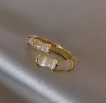 Bambu Tasarım Retro Yüzük