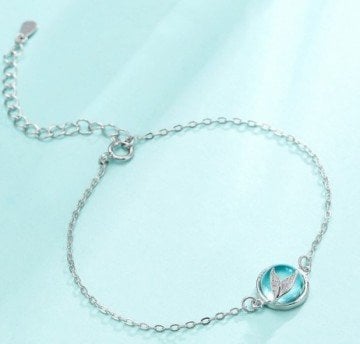 Deniz Kızı Gümüş Bileklik