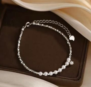 Beauty Pearl Gümüş Bileklik