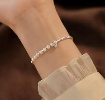 Beauty Pearl Gümüş Bileklik