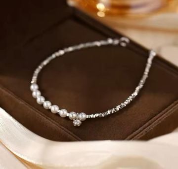 Beauty Pearl Gümüş Bileklik