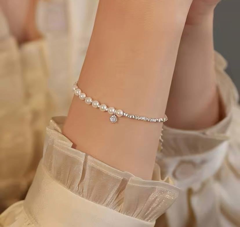 Beauty Pearl Gümüş Bileklik