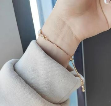 Kalp Tasarım Retro Bileklik