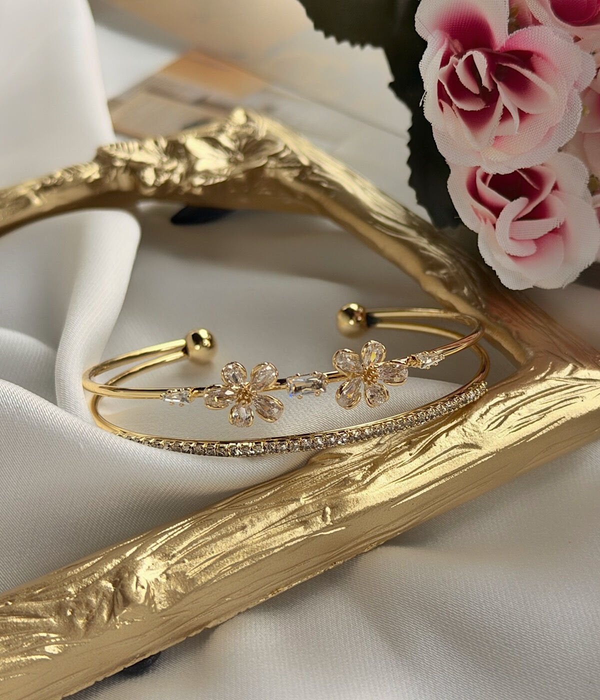 Günışığı Çiçeği Tasarım Halka Bileklik