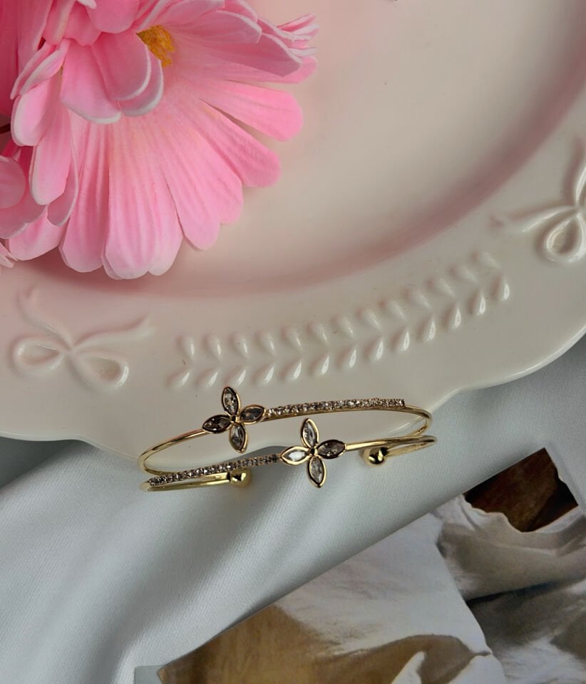 Zarif Yonca Tasarım Halka Bileklik