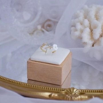 Flower Taşlı Vintage Yüzük