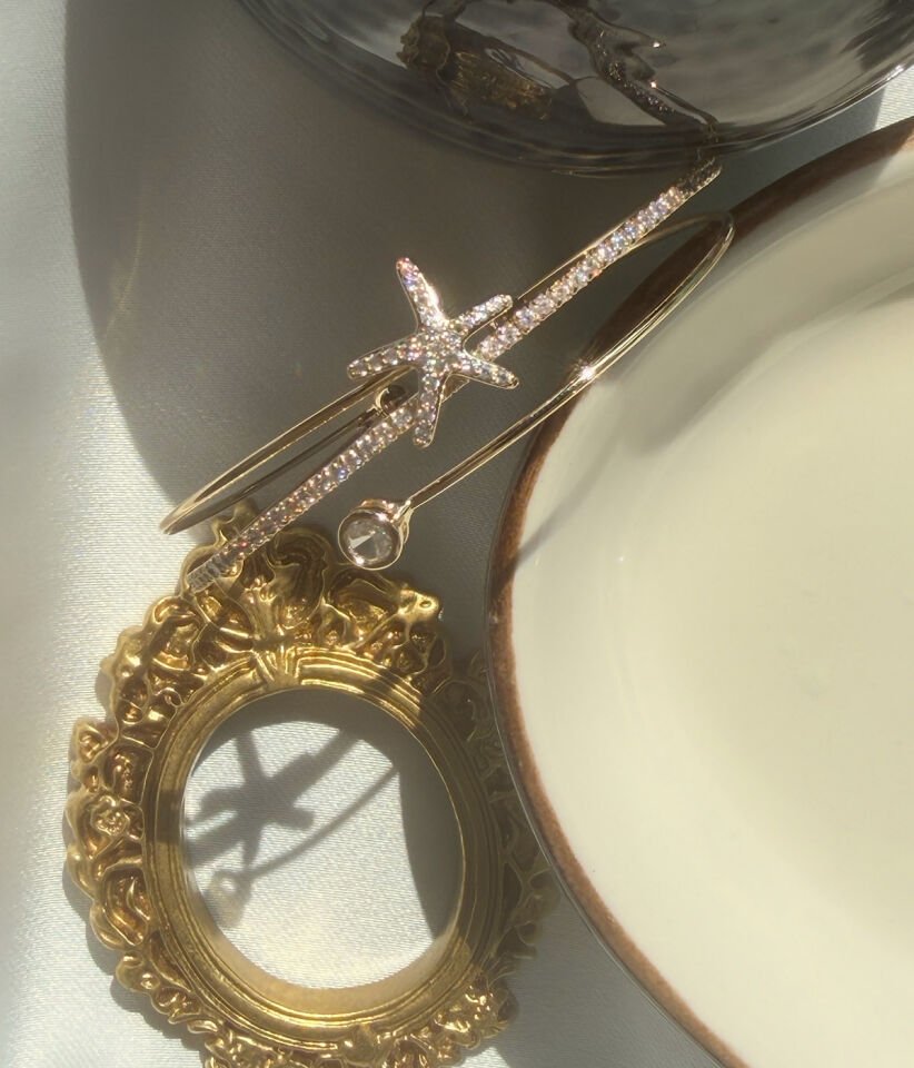 Deniz Yıldızı Tasarım Halka Bileklik