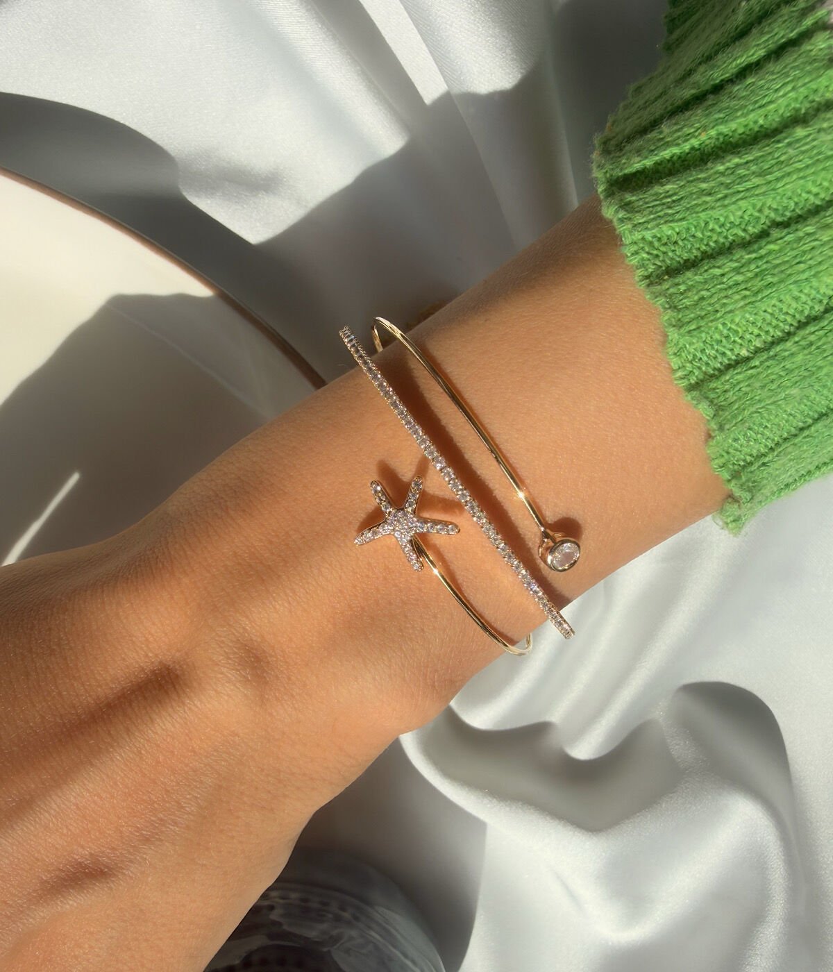 Deniz Yıldızı Tasarım Halka Bileklik