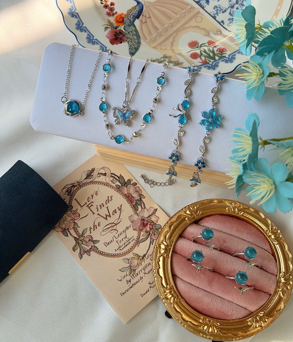 Mavi Düşler Bahçesi Set