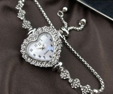 Vintage Heart Tasarım Saat